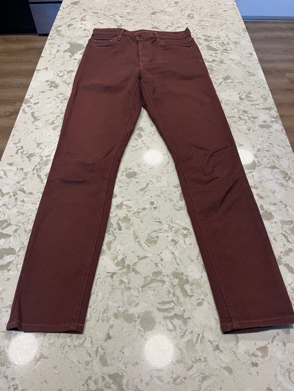 Citizens of Humanity Burgundy Skinny Jeans Woman's Size 27
